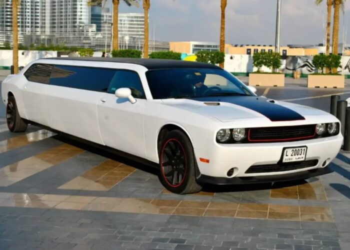 Dodge Challenger SRT Limousine Luxury on the Road