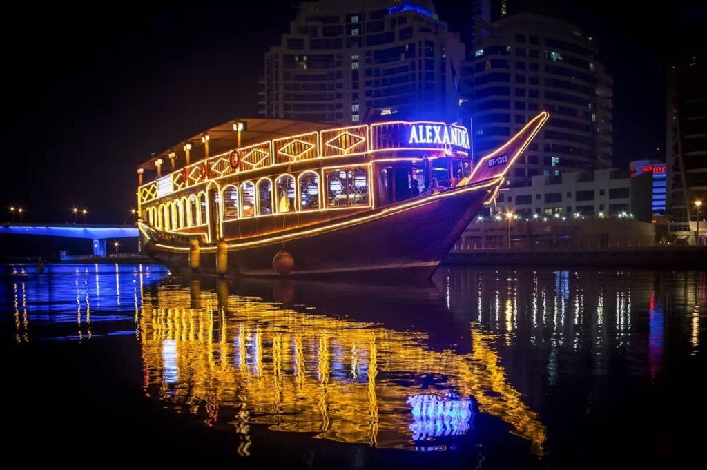 Alexandra Dhow Cruise Dubai Marina Luxury Cruise on the Water