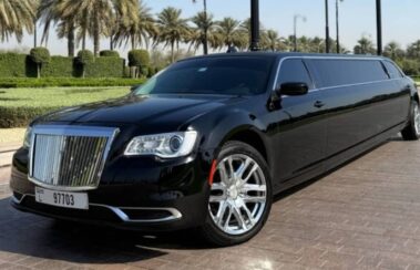 Chrysler C300 Ghost Edition Limo Ride Dubai 2025