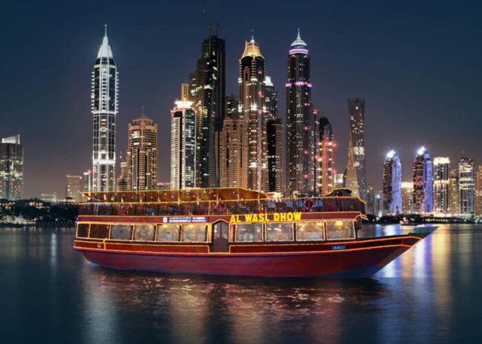 Al Wasl Dhow Cruise Dinner Dubai Marina