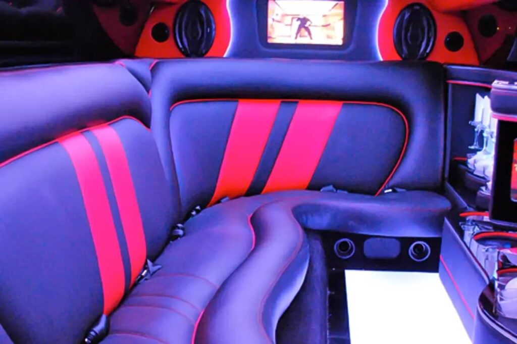 Dodge Challenger SRT Limousine Interior Luxury