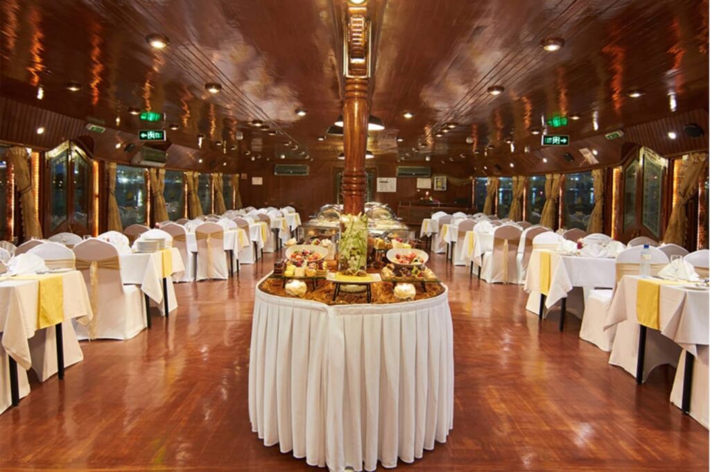 Al Wasl Dhow Cruise Dinner Dubai Marina