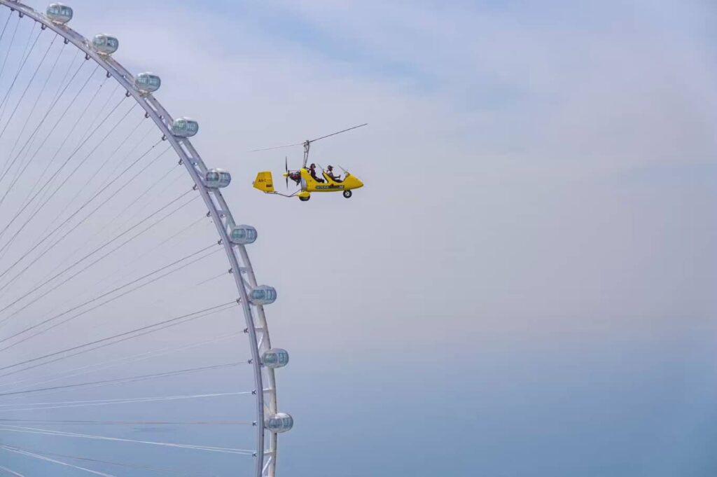 Gyrocopter Flight In Dubai From Palm Dropzone