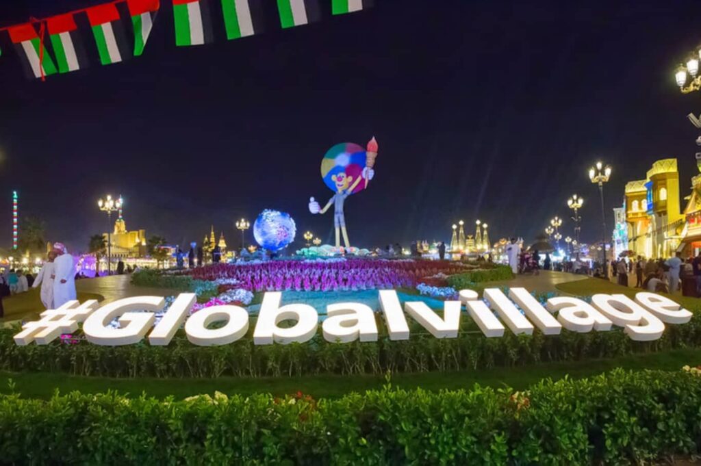 Global Village Dubai Tickets lighting View