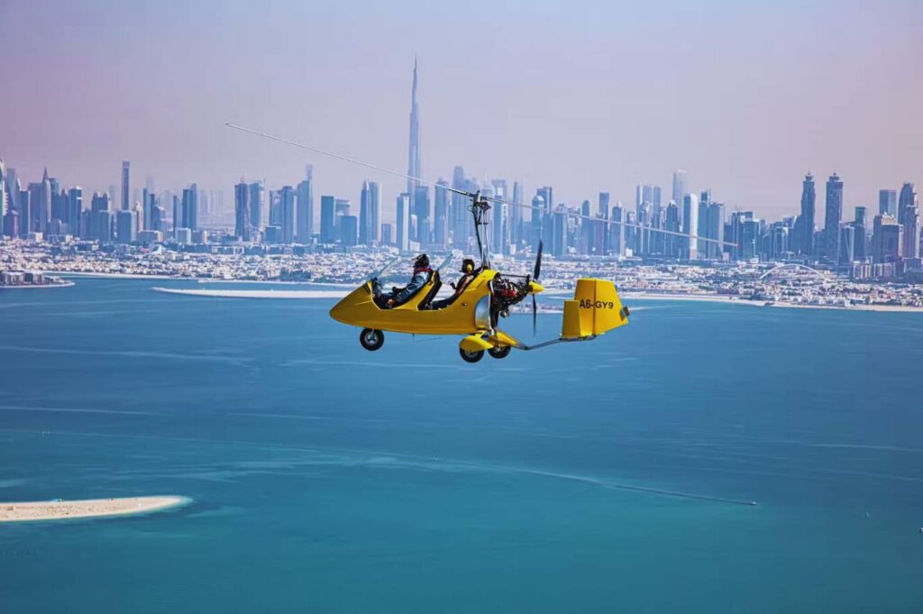 Gyrocopter Flight In Dubai From Palm Dropzone
