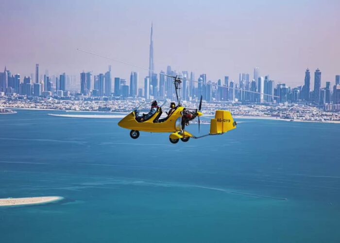 Gyrocopter Flight In Dubai From Palm Dropzone