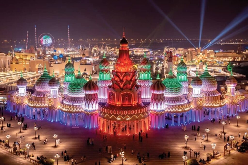 Global Village Dubai Tickets lighting View