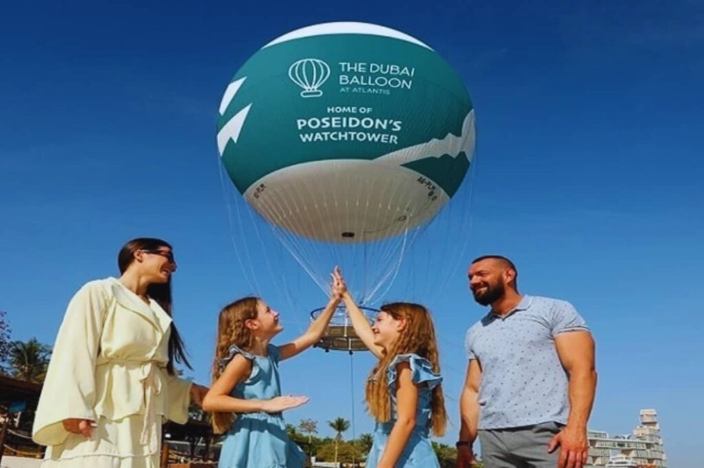 The Dubai Balloon at Atlantis Family Ride