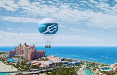 The Dubai Balloon at Atlantis Beautiful at dubai Marina