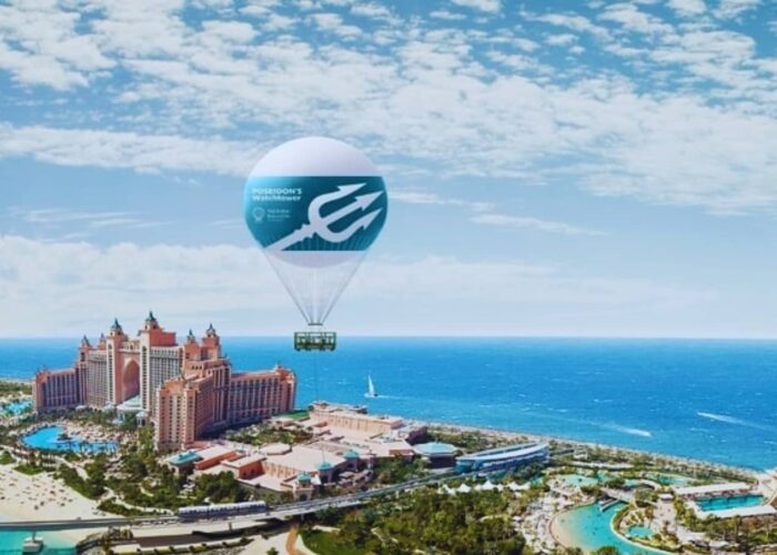 The Dubai Balloon at Atlantis Beautiful at dubai Marina