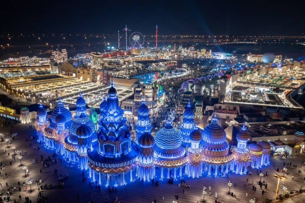 Global Village Dubai Tickets lighting View