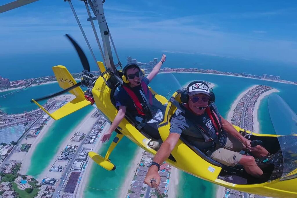 Gyrocopter Flight In Dubai From Palm Dropzone
