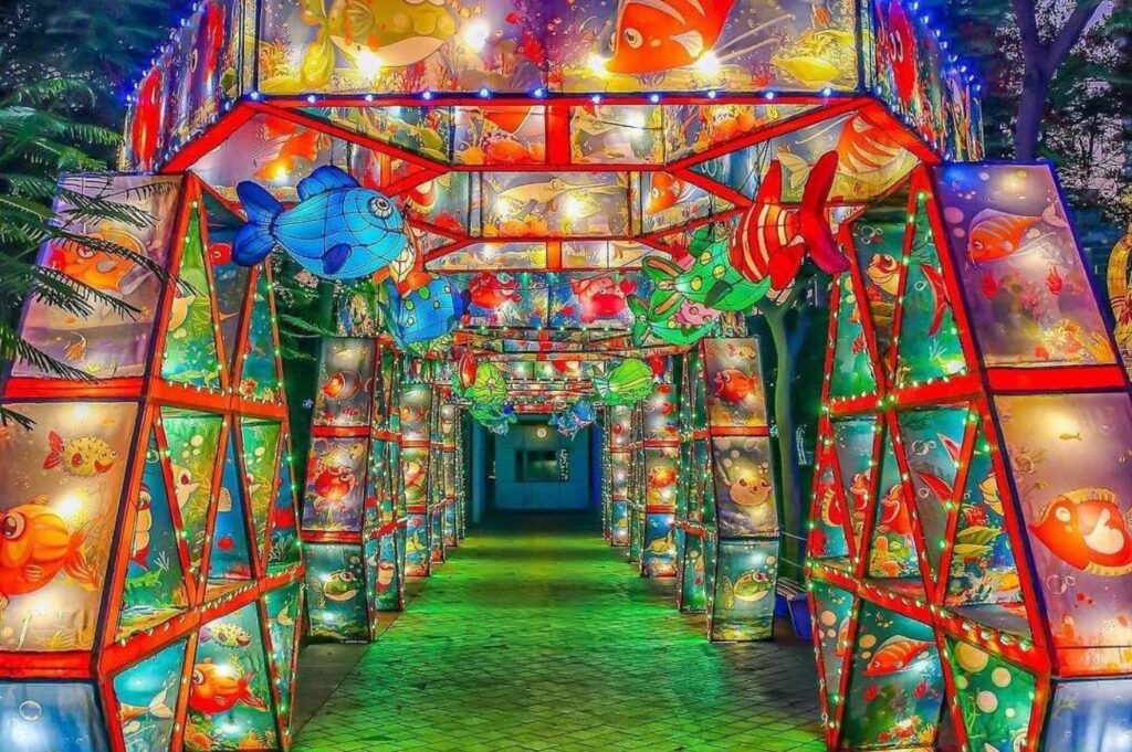 Dubai Garden Glow Entry