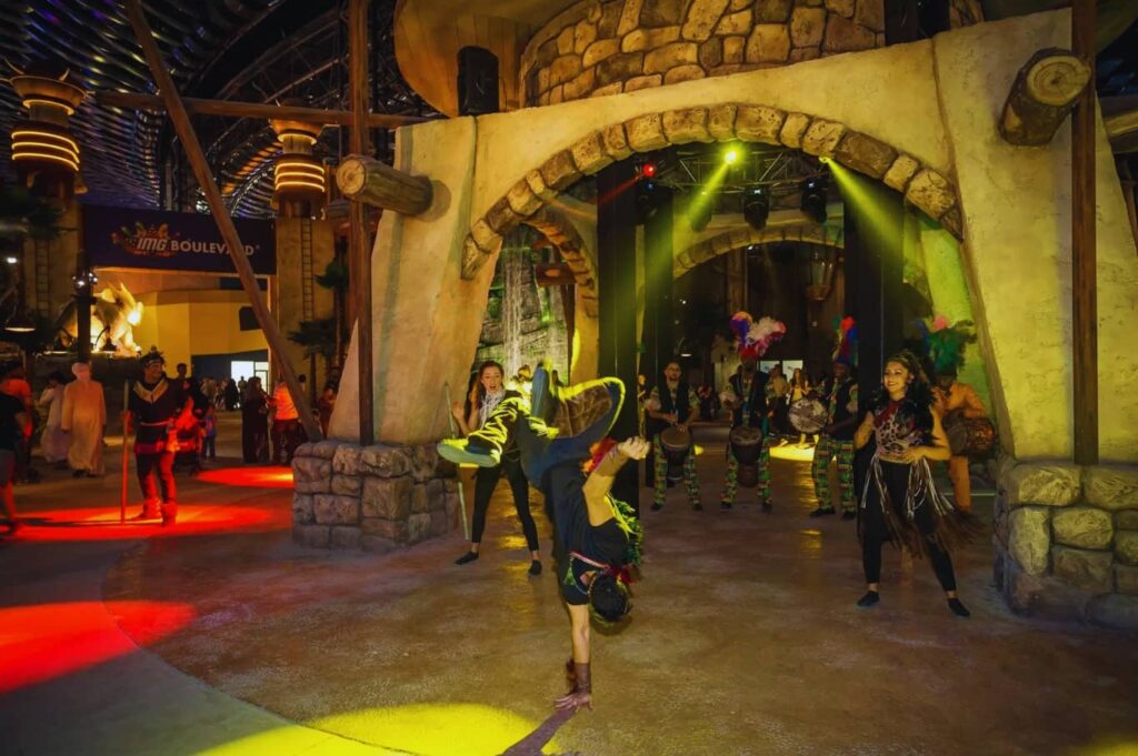 IMG Worlds of Adventure Live performance