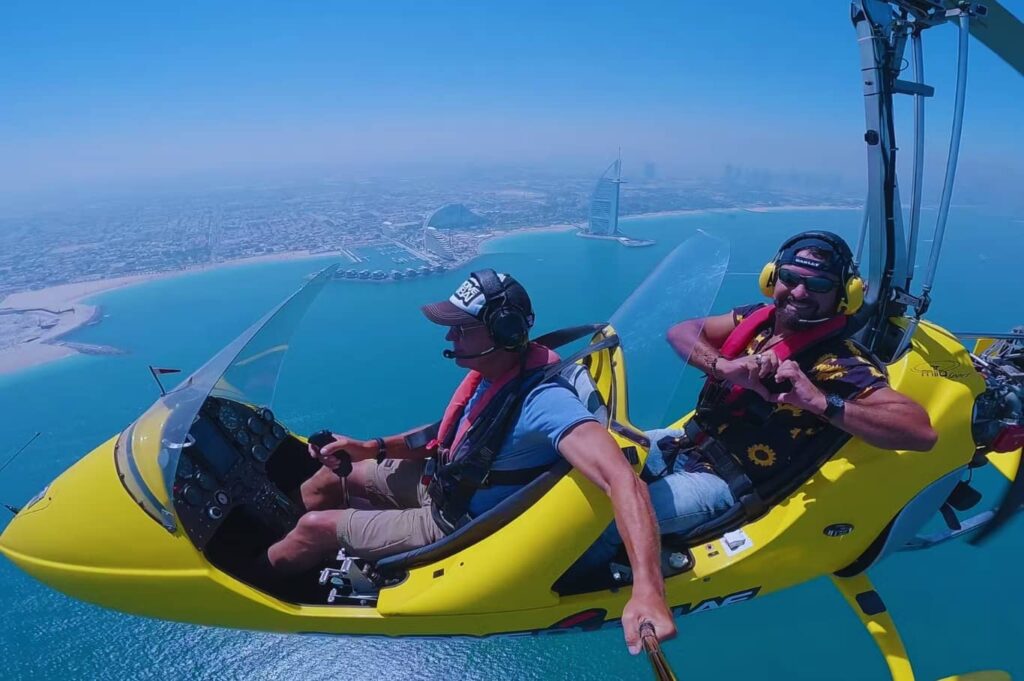 Gyrocopter Flight In Dubai From Palm Dropzone