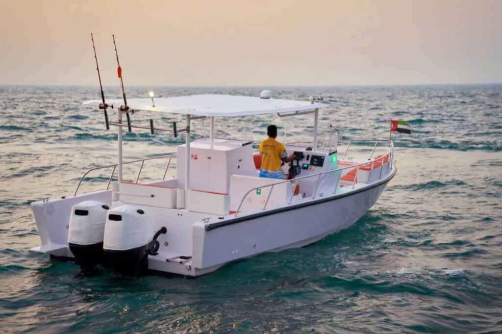35 FT Seamaster Yacht on the Water