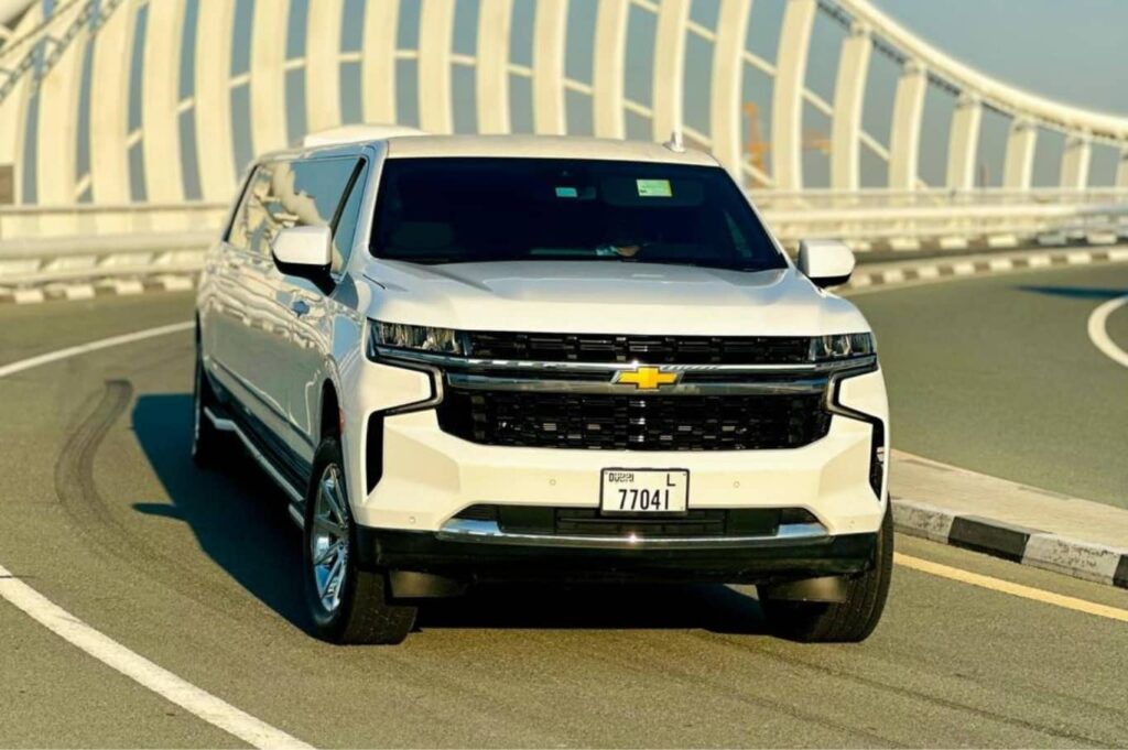 Chevrolet Suburban Kohinoor Edition Limousine White Best Rates