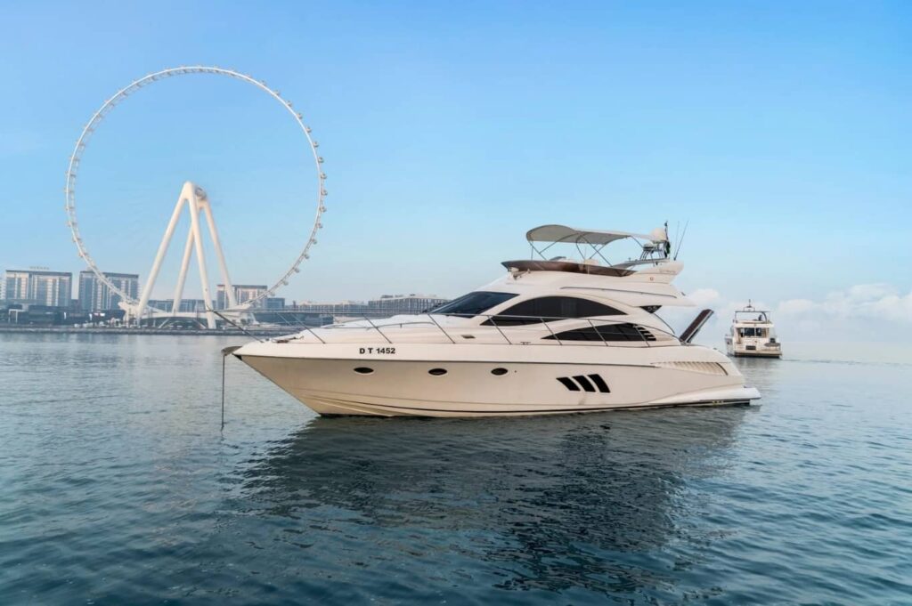 Jasmine 55 Ft. Yacht Rental Dubai Luxury Yacht Party