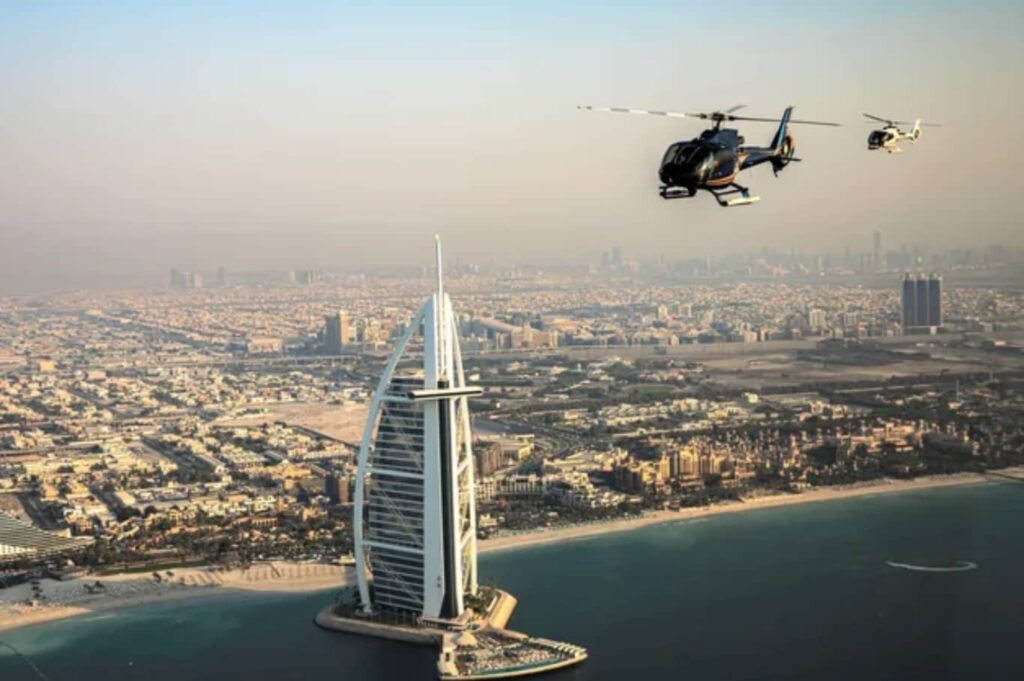Helicopter Sightseeing Tour From Atlantis The Palm
