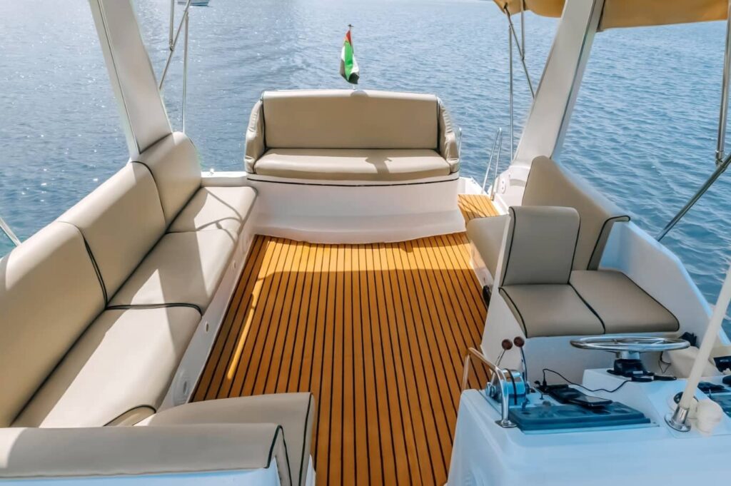 45 FT Seamaster Yacht Upper Deck