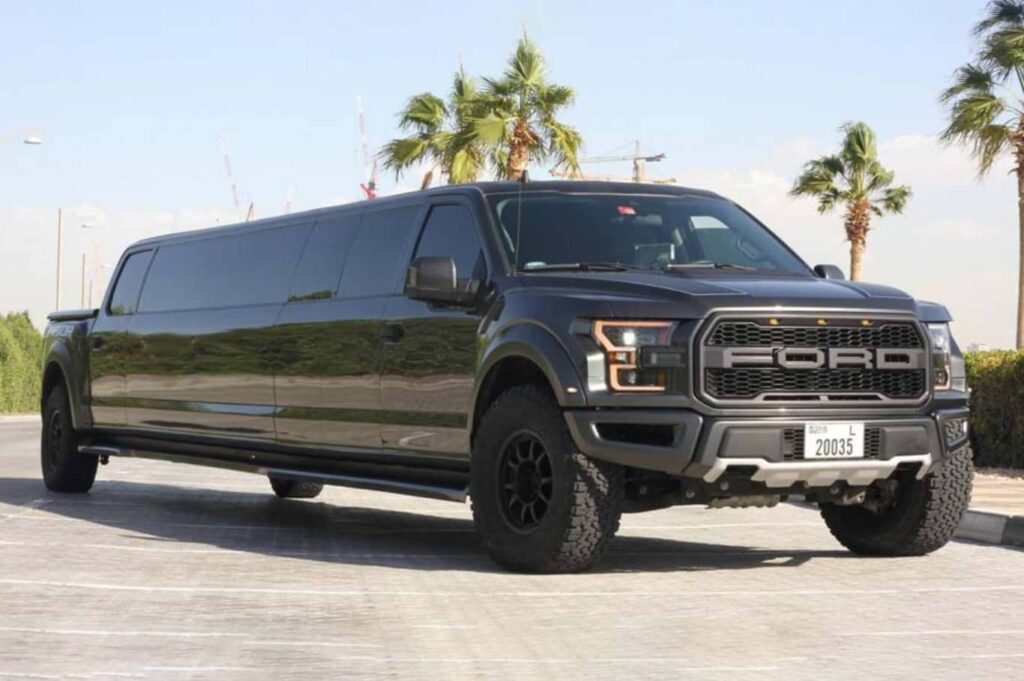 Ford Raptor Limousine Dubai Luxury