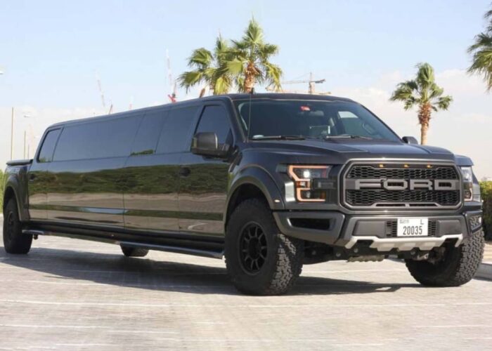 Ford Raptor Limousine Dubai Luxury