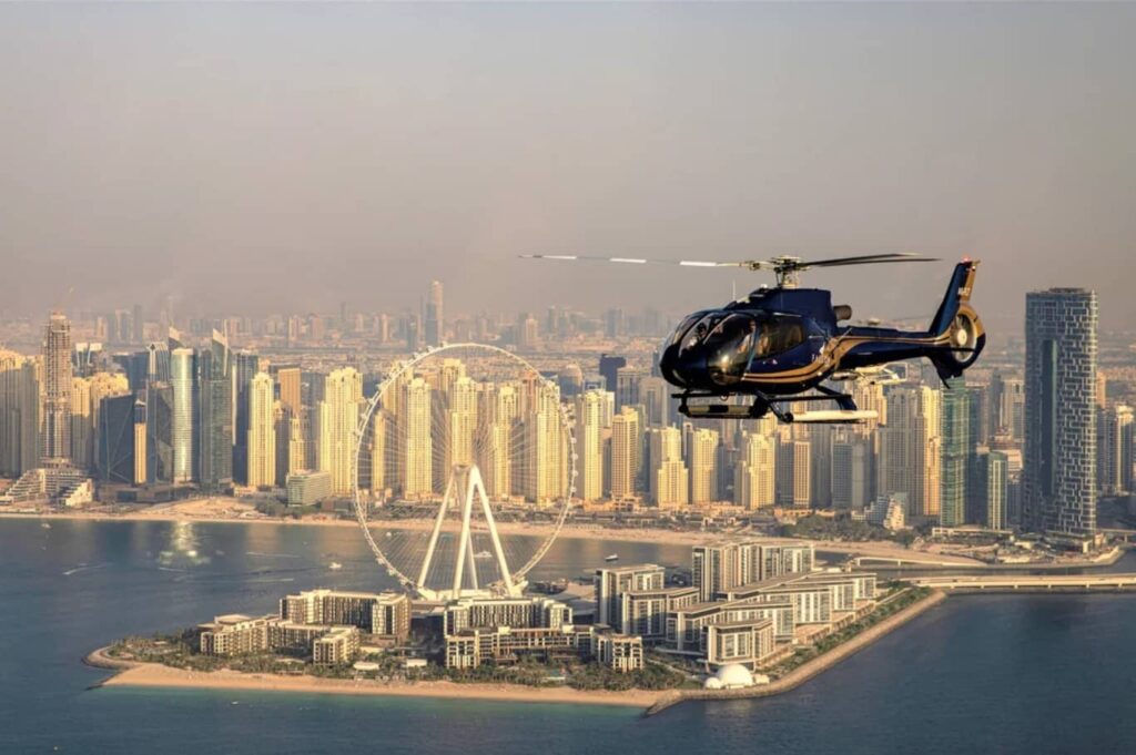 Helicopter Sightseeing Tour From Atlantis The Palm