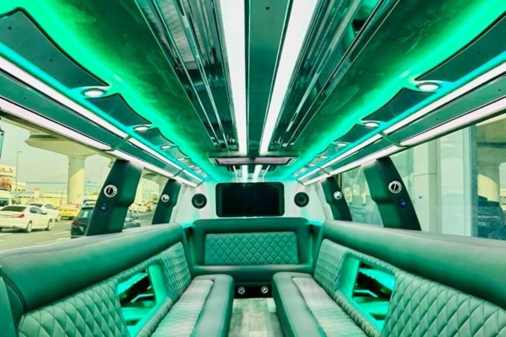 Chevrolet Suburban Kohinoor Edition Limousine White USB Port