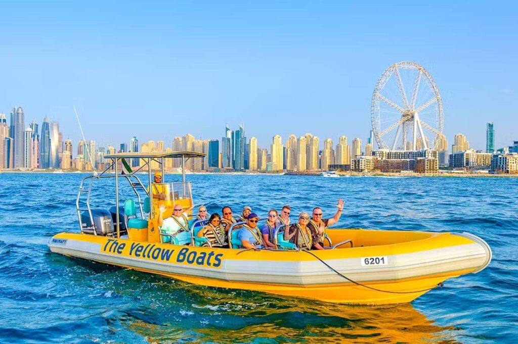 Yellow Boats Tour Dubai