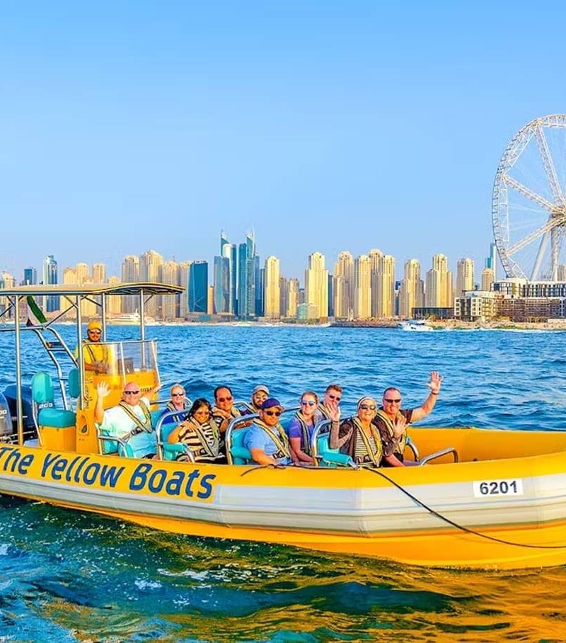Yellow Boats Tour Dubai