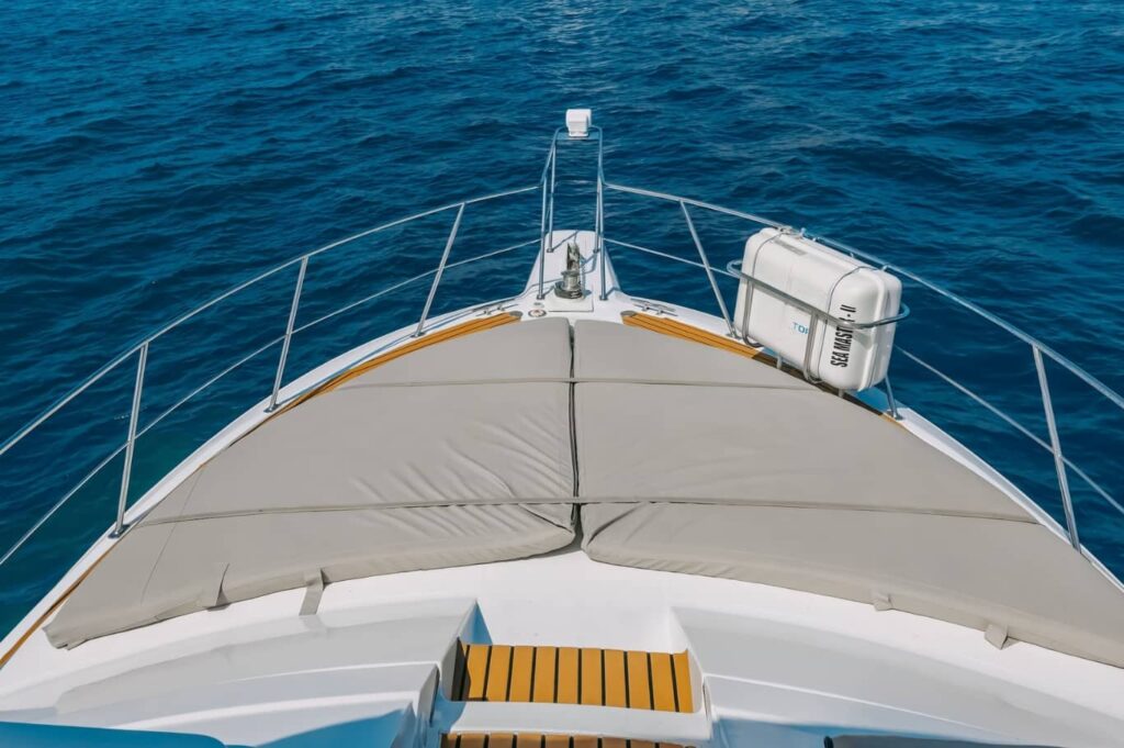 45 FT Seamaster Yacht Front View