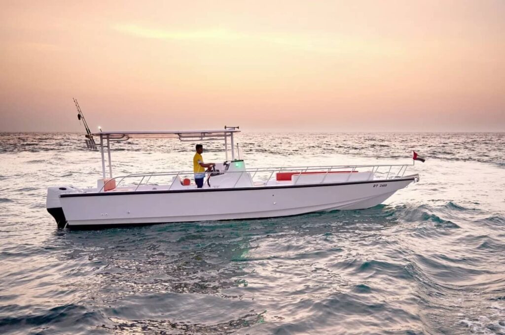 35 FT Seamaster Yacht Evening Scene