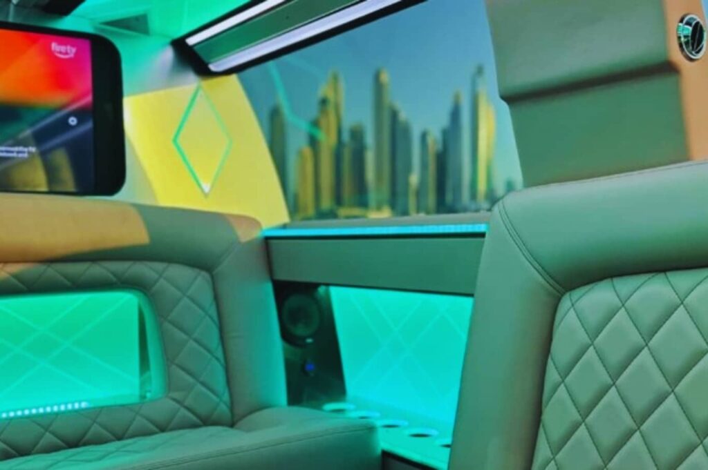 GMC Yukon Malala Edition Limousine Colour television