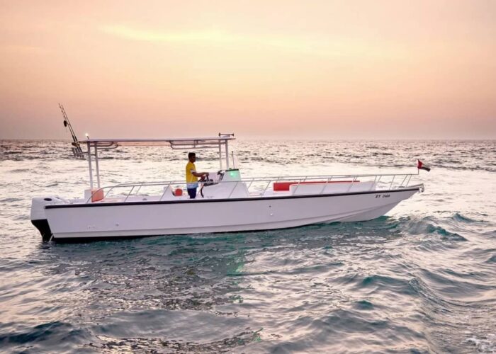 35 FT Seamaster Yacht Evening Scene