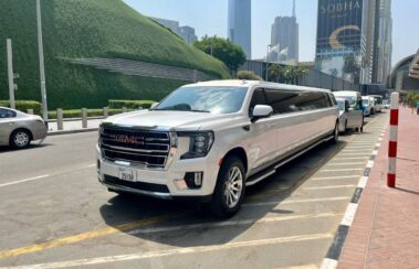 GMC Yukon Diamond Edition Limousine Steering Assist