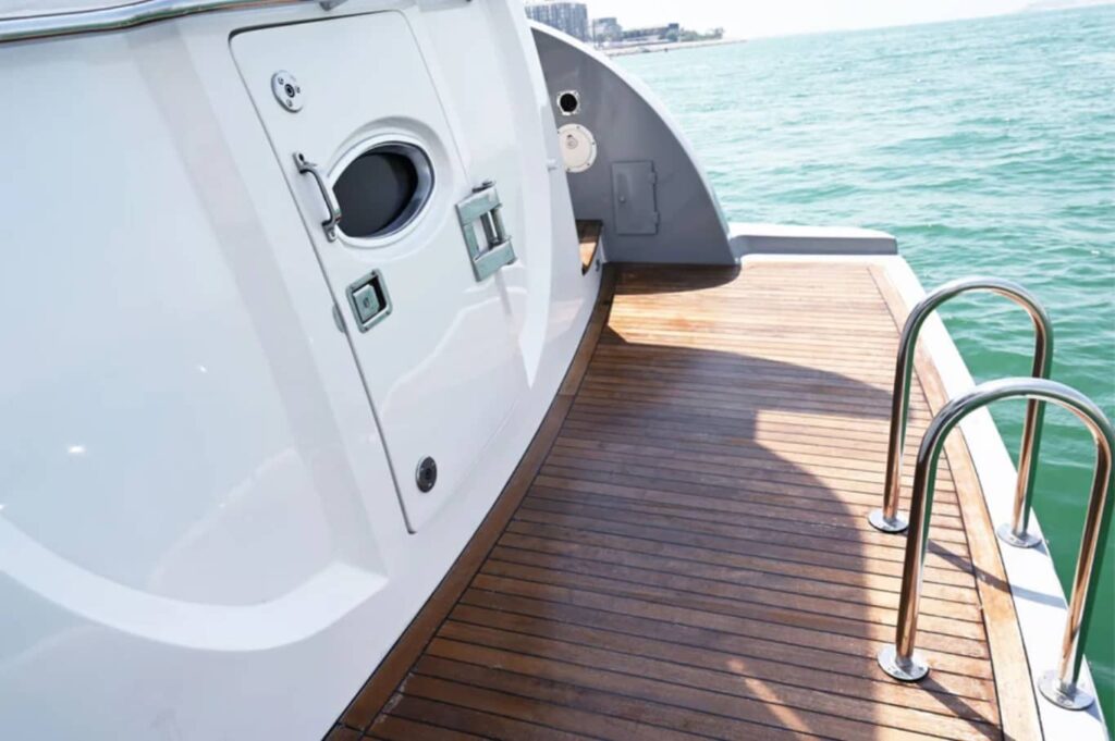 Majesty 59 FT Yacht Rental Dubai Sail in the Water