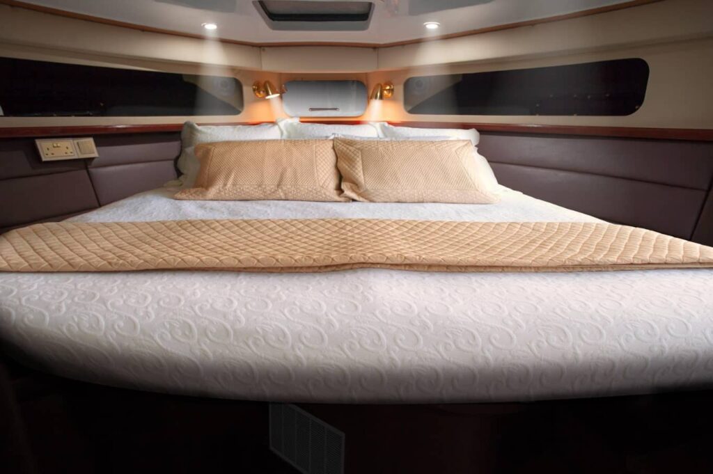 45 FT Seamaster Yacht Living Area Bedrooms