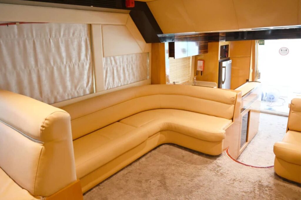 Majesty 59 FT Yacht Rental Dubai Sofa Set