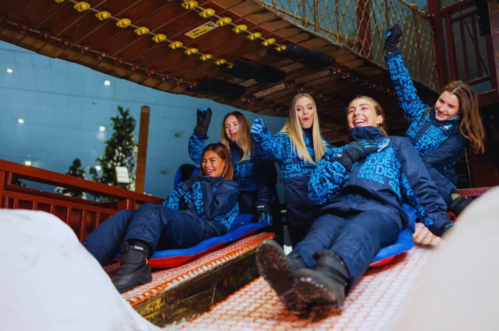 Ski Dubai Tickets Mall of Emirates Sliding Fun With Friends