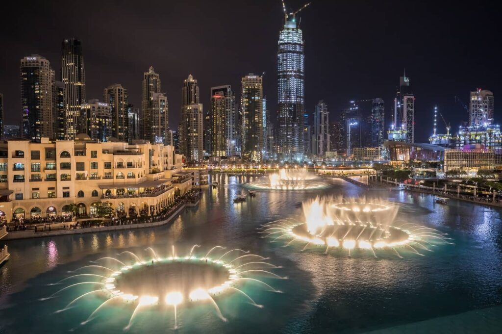 The Dubai Fountain Reopens