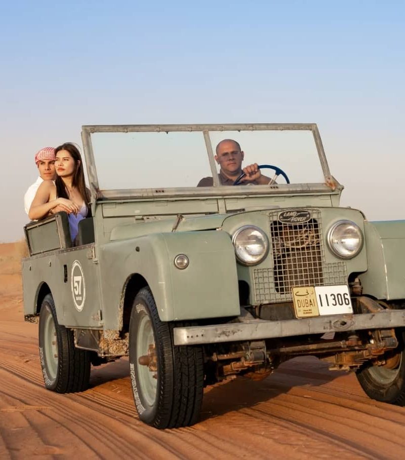 57 Heritage Desert Experience Land Rover Nature Drive vintage