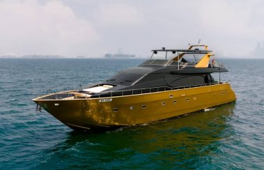 85 FT Anna Yacht Dubai Luxury Sailing Marina View