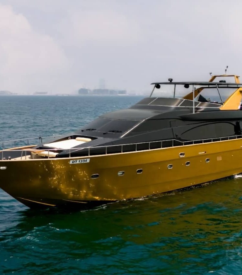 85 FT Anna Yacht Dubai Luxury Sailing Marina View