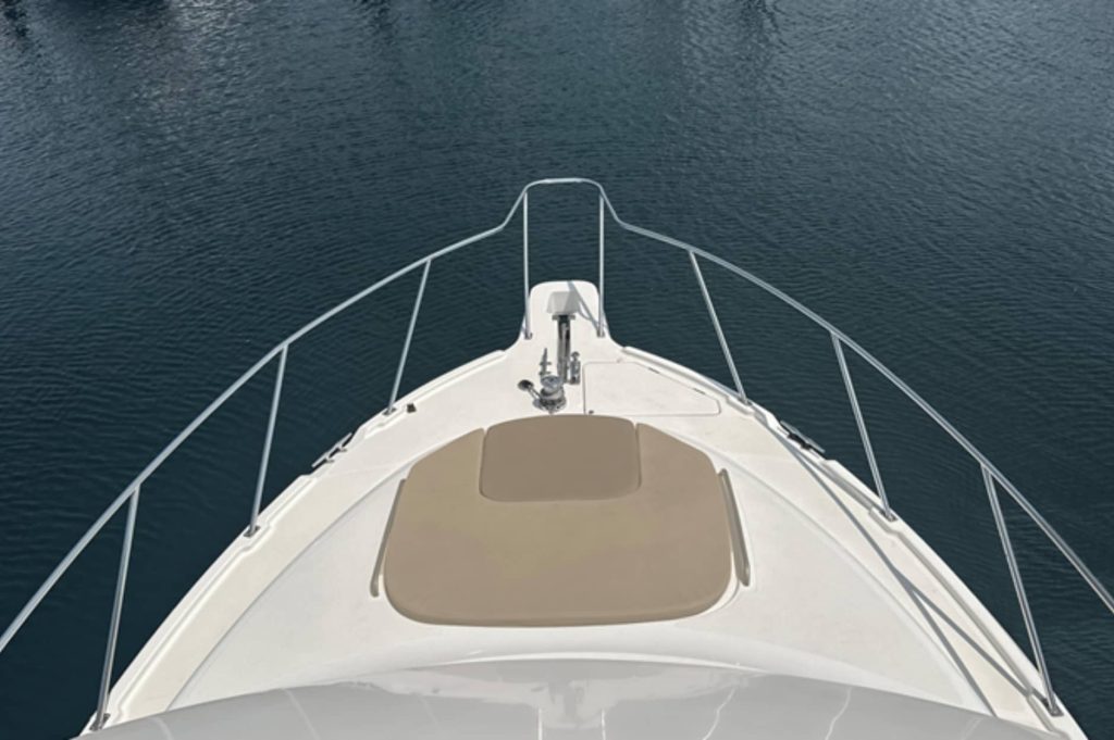 40 FT Cobale Yacht Rental Dubai Front View