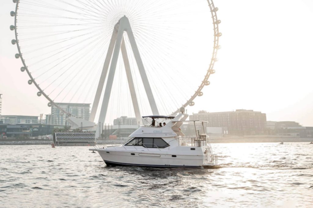 40 FT Cobale Yacht Rental Dubai Harbour