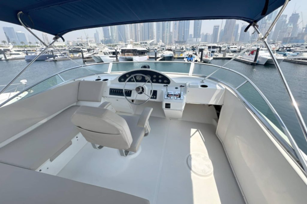 40 FT Cobale Yacht Rental Dubai Open Area