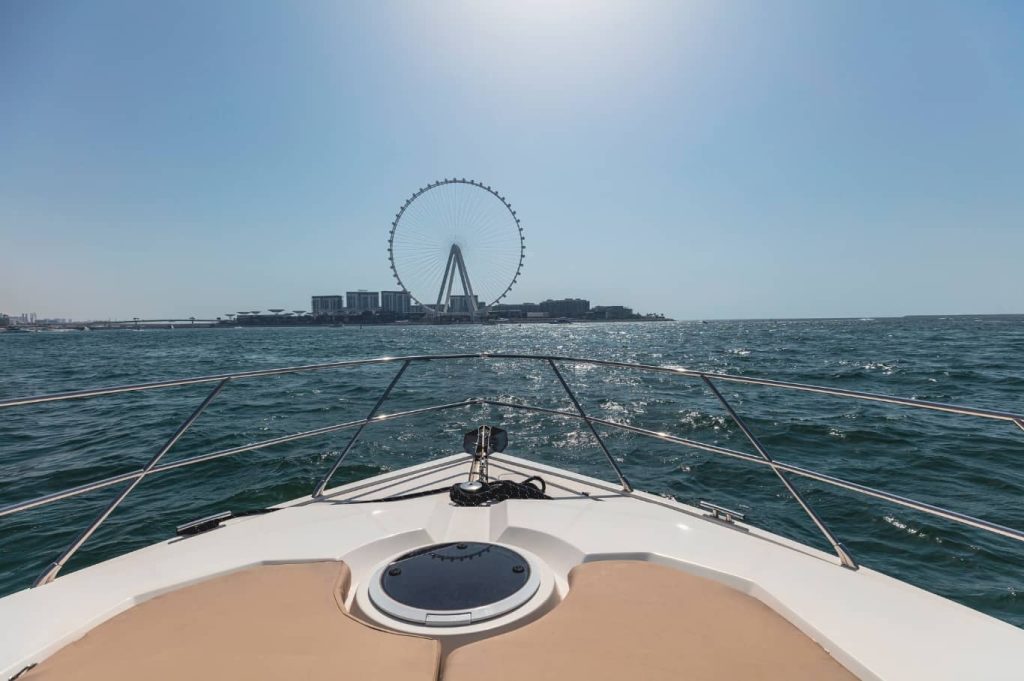 46 FT Viktoriia Yacht Dubai Marina View