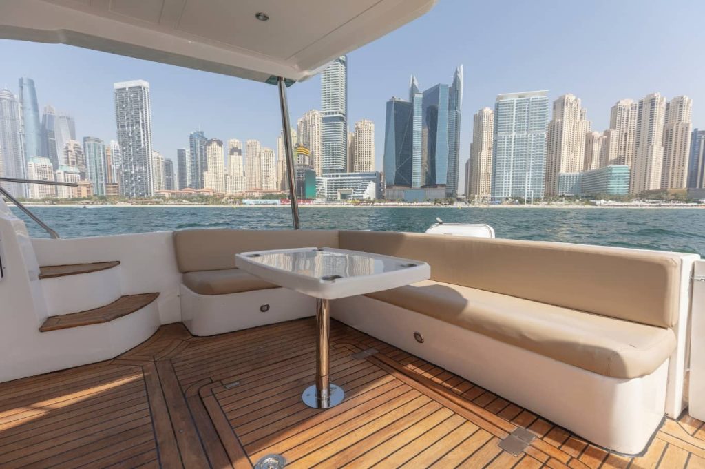 46 FT Viktoriia Yacht Dubai Open Area