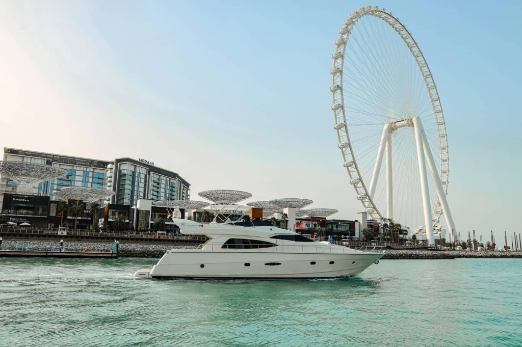 64 FT Dominator Yacht Dubai Longest Wheel Dubai
