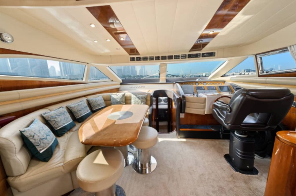 68 FT Luna Yacht Kitchen